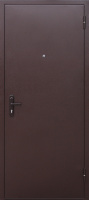 Входная дверь Дверь тех. (4,5 см), металл/металл, антик медь, ППС Уральские двери  Медный антик 