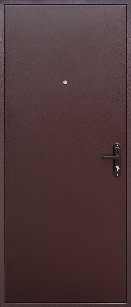 Входная дверь Дверь тех. (4,5 см), металл/металл, антик медь, ППС Уральские двери  Медный антик 