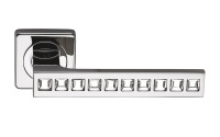 Ручка фалевая SILLUR C199 P.CHROME/CRYSTAL ARCHIE   
