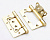 Петля стальная RENZ 100-2BB FH PB безВР RENZ   