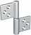 Петля карточная CH-R 85X82 SC MORELLI   