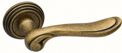 Ручка дверная ISOLA V209 AGED BRONZE ADDENBAU   