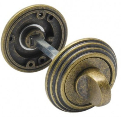 Завёртка сантехническая WC V003 AGED BRONZE ADDENBAU   