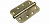 Петля стальная PUERTO 100x70x2.5-1BB-AB L PUERTO   