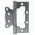 Петля накладная 100X75X2.5 BUT MATTE SATIN CHROME ADDENBAU   