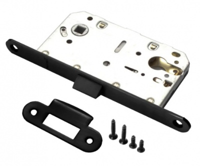 Замок под цилиндр LB 85 PL Black RENZ   
