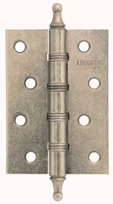 Петля универсальная 100X70X2.5 4W AGED SILVER ADDENBAU   