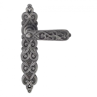 Ручка фалевая ARABESCO BL. SILVER (PS) GENESIS   