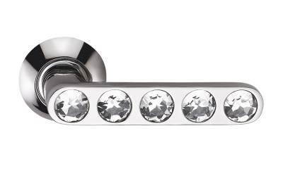 Ручка фалевая SILLUR 200 P.CHROME/CRYSTAL ARCHIE   