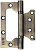 Петля накладная B020-U 100X75X2.5-2BB-1AB BUSSARE   