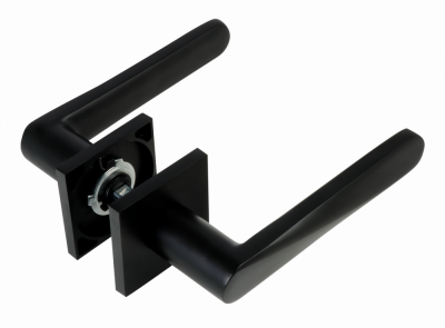 Ручка фалевая LEDO S-522 BLACK ADDENBAU   
