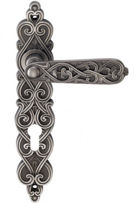 Ручка фалевая ARABESCO BL. SILVER (CL) GENESIS   